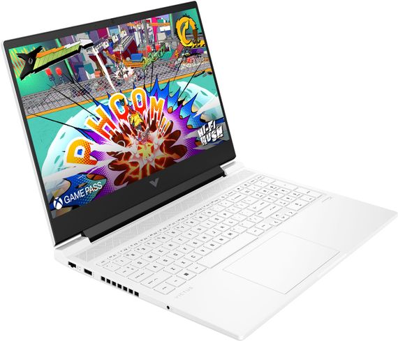 HP Victus 16-s1017ua 16.1" FHD IPS,300n/Ryz7 8845HS (5.1)/32Gb/SSD512Gb/RTX 4050,6GB/Підсв/DOS/Білий | Зображення 2
