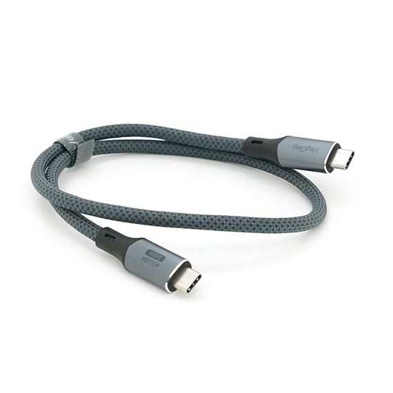 Кабель VEGGIEG V-U408, Type-C(Male) to Type-C(Male) PD cable, 240 Вт, струм 5 А