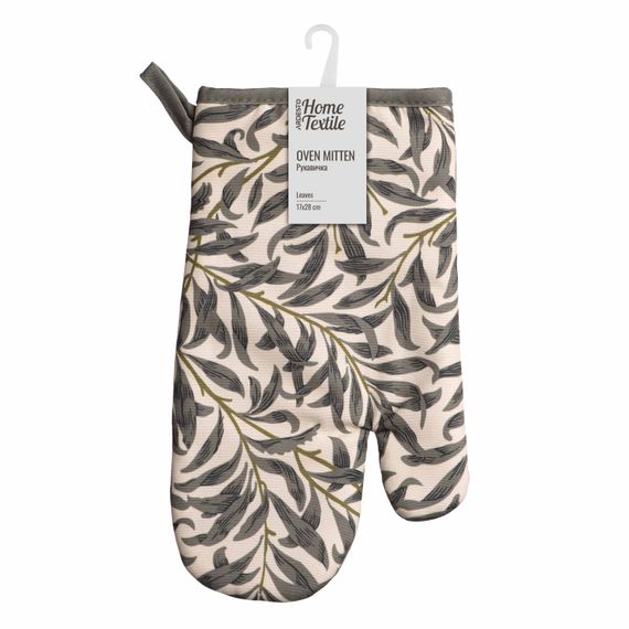Рукавичка Ardesto Leaves 17х28см, 90% поліестер, 10% бавовна (ART05LV)