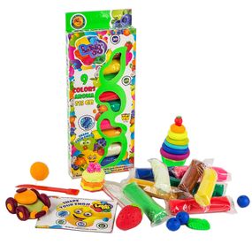 Набір тіста для ліплення TM Lovin'Do Асорті 9 кольорів Арома 41020