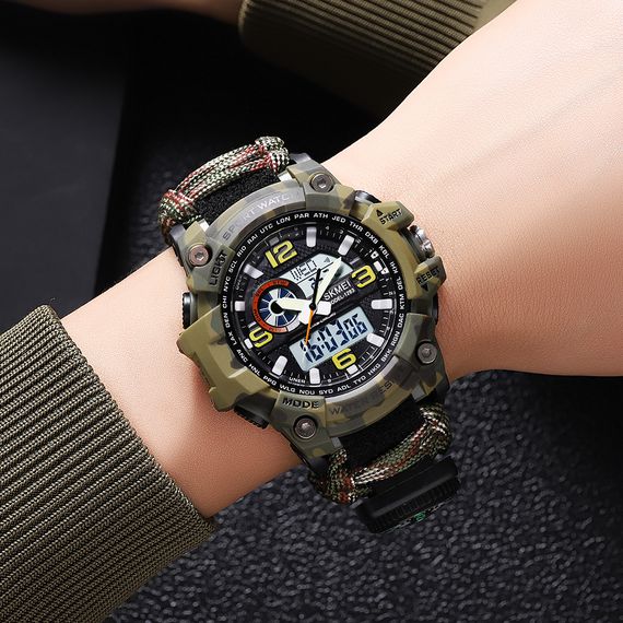 Чоловічий годинник Skmei 1283NCMAG Camo Green | Зображення 3