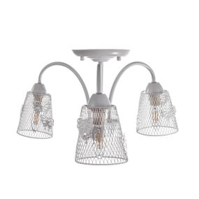 Люстра потолочная классическая E27 60W WH (BKL-588C/3)