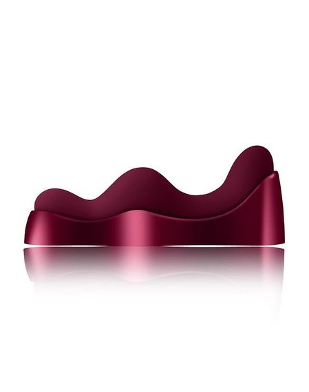 Універсальний sit-on-top вібратор Rocks Off Ruby Glow Blush, пульт ДК | Зображення 3