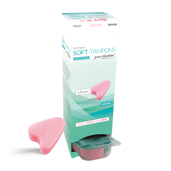 Гігієнічні тампони - Soft-Tampons Normal, 10 шт. Sex Aura | Зображення 3