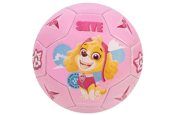 М'яч футбольний PP2510 №2, Paw Patrol PVC 100 гр, рожевий