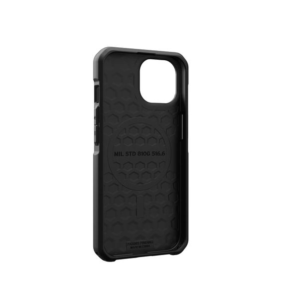 Чохол UAG для Apple iPhone 15 Metropolis LT Magsafe, Kevlar Black (114315113940) | Зображення 7