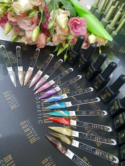 Гель-лак хрустальная кошка Milano 08 8мл | Зображення 1