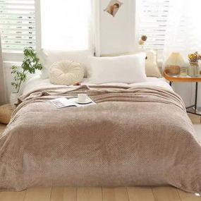 Плед-покрывало Blanket  150*200 Бежевый