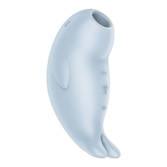 Вакуумный клиторальный стимулятор с вибрацией Satisfyer Seal You Soon, 2 независимых мотора Sex Aura | Зображення 4