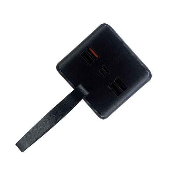 Портативний зарядний пристрій (Повербанк) Aspor PD 50000 mAh (22.5W/4USB/Micro/Lightning/Type-C) — чорний | Зображення 6