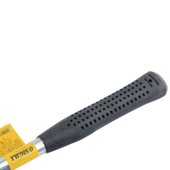 Киянка резиновая Sigma 450 г черная, металлическая обрезиненная рукоятка (4317481) | Зображення 2