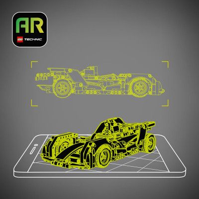 Конструктор LEGO Technic Formula E Porsche 99X Electric 422 детали (42137) | Зображення 4