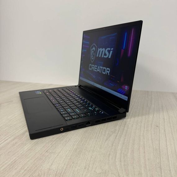 Ігровий ноутбук MSI Creator 15 A11UH / 15,6" (1920x1080) IPS / Intel Core i7-11800H (8 (16) ядер по 1,9 - 4,6 ГГц) / 16 ГБ DDR4 / 512 ГБ SSD / nVidia GeForce RTX 3080, 8 ГБ GDDR6, 256-біт / Веб-камера б/в | Зображення 5