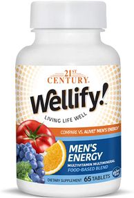 21st Century Мультивитамины для мужчин Wellify Men's 50+ Multivitamin Multimineral 65 Tablets