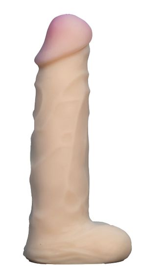 Насадка для страпона тілесна EGZO CIBERSKIN NSTR18 ( 17,5 см х 4,2 см ) Sex Aura | Зображення 2