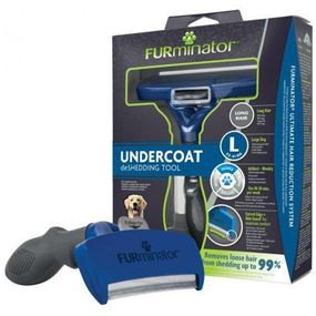Фурмінатор FURminator для собак із довгою шерстю, розмір L