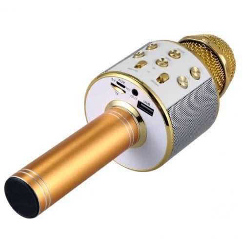 Караоке мікрофон Bluetooth бездротовий ( FM+SD) EL-858 | Зображення 3