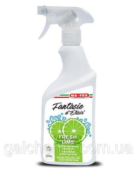 Рідкий ароматизатор Fantasie d'Elisir Fresh Lime (500 мл), ТМ Ma-Fra