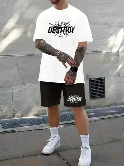 Комплект футболка та шорти ДТФ