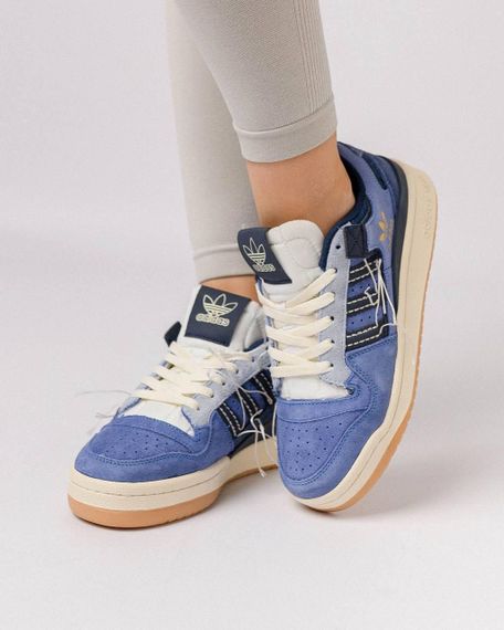 Женские кроссовки A-didas Forum 84 Low “Off White” Navy White New , Вьетнам 37 (23 см) | Зображення 5