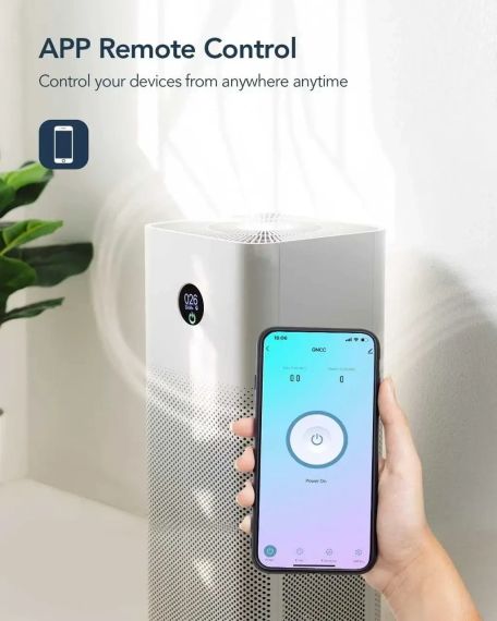 Розумні Wi-Fi розетки, набір GNCC GSP12 з моніторингом енергоспоживання 2 шт. | Зображення 5