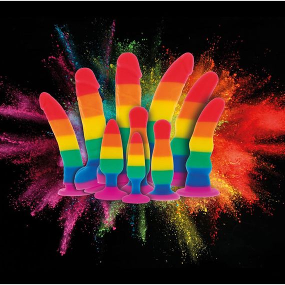 Анальна пробка TOY JOY Fun Stuffer, L, різнокольорова, 12,5 × 3,3 см Sex Aura | Зображення 3