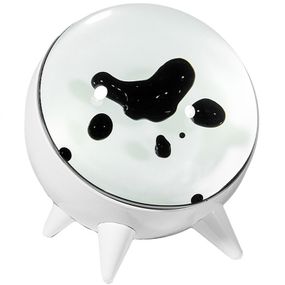 Музична ритмічна декоративна лампа CLT-002 з ферорідиною White