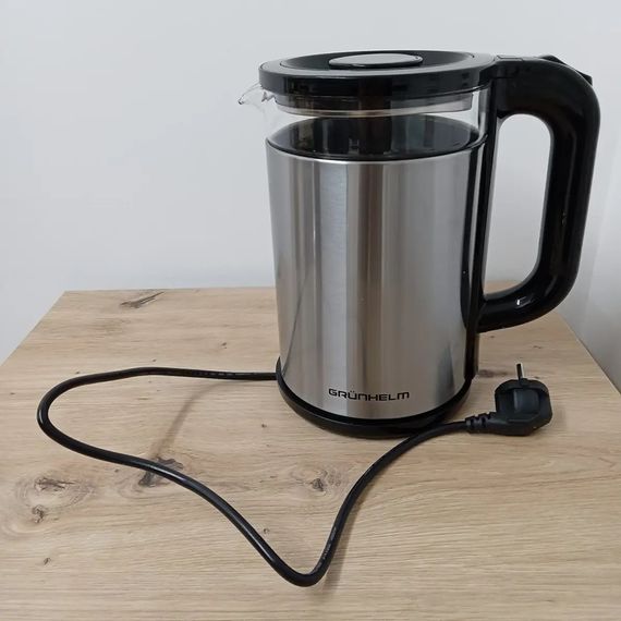 Електрочайник Grunhelm EKG-2401S 1.8 л сріблястий | Зображення 3