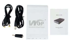 Джерело безперебійного живлення для роутера 10400 mAh USB, 9V, 12V Mini UPS WGP power bank УПС павербанк