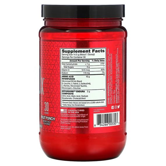 Амінокислоти Amino X 435 g (Fruit Punch) | Зображення 1