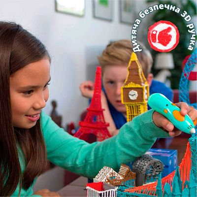 3D - ручка 3Doodler Start Plus - КРЕАТИВ (72 стрижнів) (SPLUS) | Зображення 9