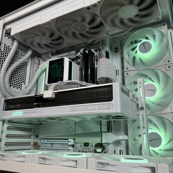 Ігровий ПК DeepCool CG530 WH Tower / AMD Ryzen 7 9700X (8 (16) ядер по 3.8 - 5.5 GHz) / 32 GB DDR5 / 2000 GB SSD M.2 / nVidia GeForce RTX 5070, 12 GB GDDR7, 192-bit / 750W б/в | Зображення 7