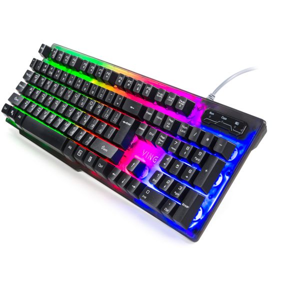 Клавіатура Vinga KB414 black | Зображення 1