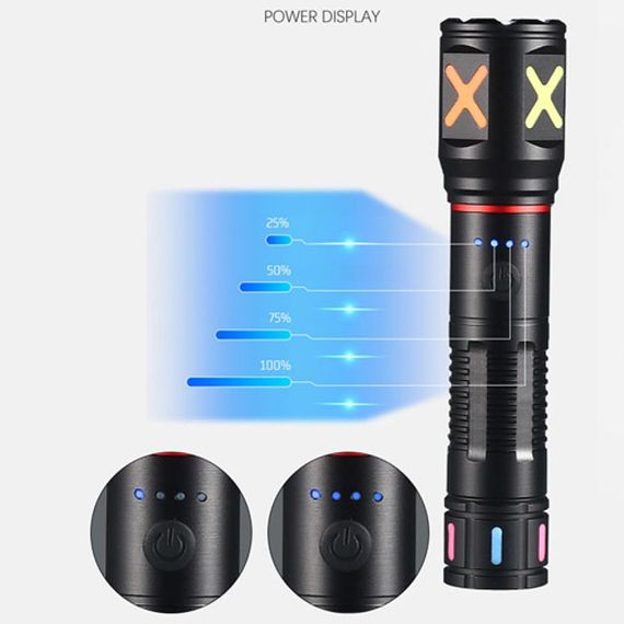 Акумуляторний ліхтар для домашнього використання, Ліхтар портативний переносний суперяскравий OG-51 | Зображення 4