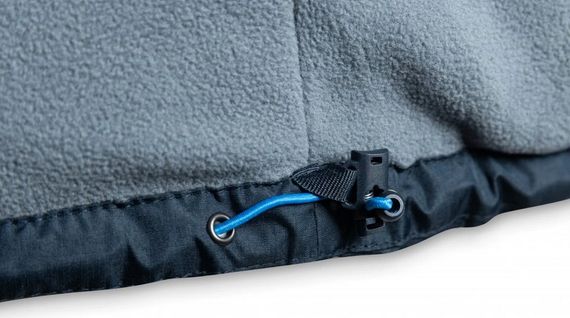 Куртка Hoegert LEON HT5K926-XL утеплена з капюшоном 100% поліестер темно-синя, XL (54) | Зображення 8