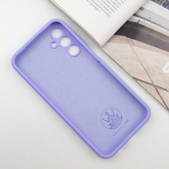 Чохол Silicone Cover Lakshmi Full Camera (AAA) with Logo для Samsung Galaxy A15 4G/5G / M15 5G Бузковий / Dasheen | Зображення 2