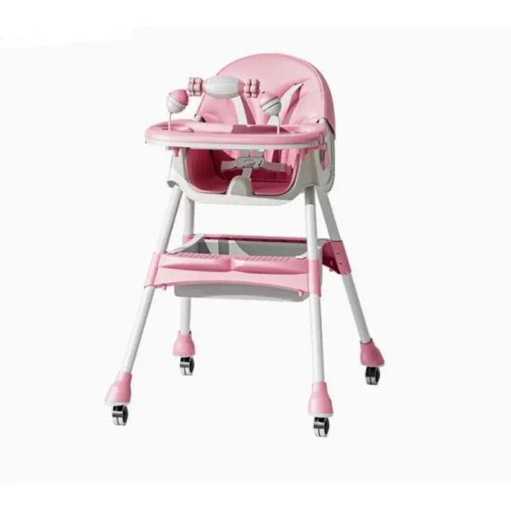 Дитячий стільчик-шезлонг для годування з регульованою спинкою та столиком 2в1 VEN-F005 | Зображення 1