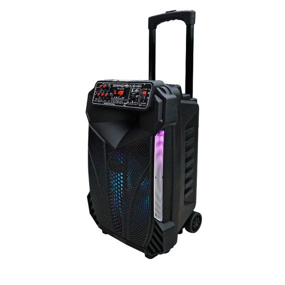 Портативная акустическая система с караоке микрофоном Bluetooth XPRO CH1201 (MER-15645_2727) | Зображення 3