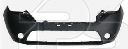 Передний бампер Renault Dokker, Lodgy 12- черный, c отв. ПТФ (FPS) 620221477R