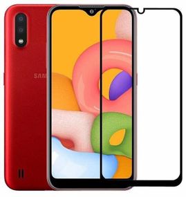 Захисне скло 2.5D на весь екран для Samsung Galaxy A01