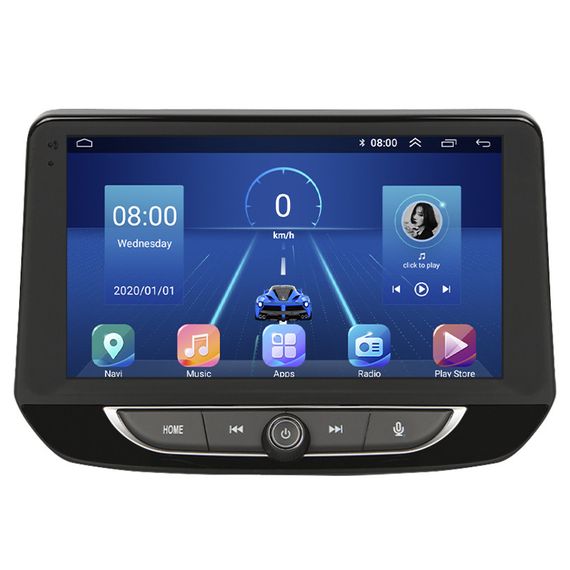 Штатна магнітола Lesko для Chevrolet Orlando I 2020-н.в. 9" 6/128Gb 4G Wi-Fi GPS Top (12085-74350)