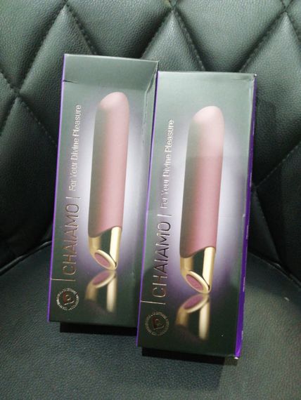 Потужний вібратор Rocks Off Chaiamo Burgundy (м'ята упаковка!!!) | Зображення 1