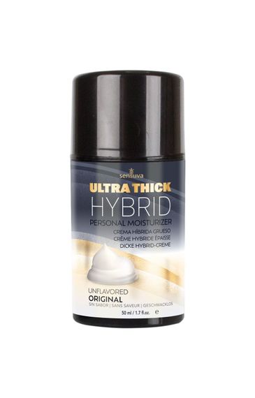 Густий крем-змазка на гібридній основі Sensuva UltraThick Hybrid Formula (50 мл) рН збалансована