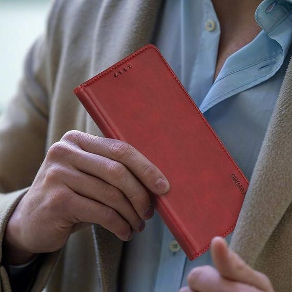 Чохол-книжка із загартованим склом, Гаманець зі штучної шкіри Магнітний фліп-гаманець для Xiaomi | Зображення 3