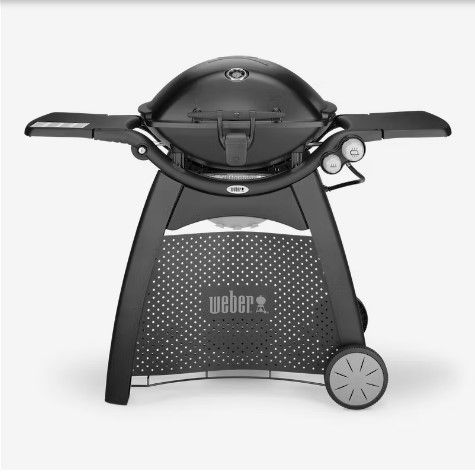Гриль газовый Weber Q 3200 з підставкою, чорний