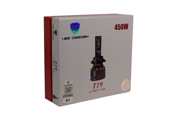 Комплект світлодіодних ламп TBS Design T19 H1 (P14, 5s) Canbus 45W 9-32V 6000K | Зображення 1