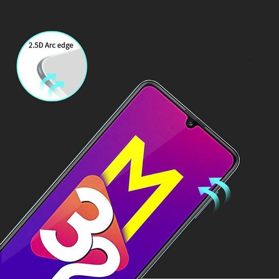 Захисне скло 2.5D на весь екран для Samsung Galaxy M32 | Зображення 3