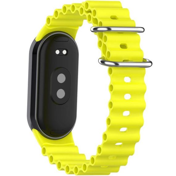 Ремінець Ocean Band для Xiaomi Mi Band 9/8 Жовтий / Flash | Зображення 2