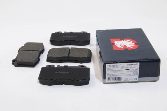 Колодки передні гальмівні W220/W163/R129-230, JP Group (1363602310) | Зображення 2