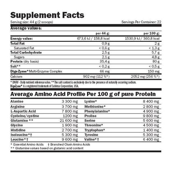 Протеин Amix Nutrition Micellar Casein 1000 г, Strawberry | Зображення 1